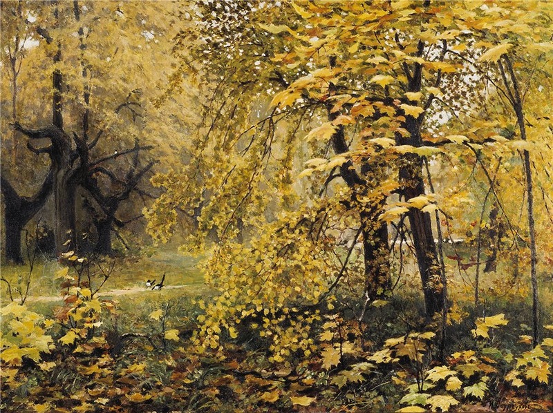 Осень, золотой листопад фото Детские
