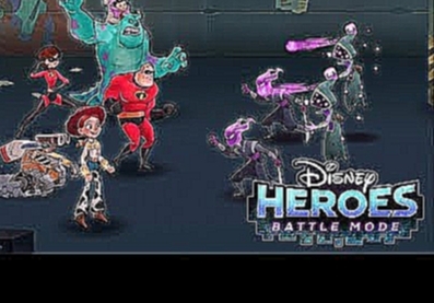 Disney Heroes: Battle Mode - Last Monster and Little Girl Standing Disney Games 