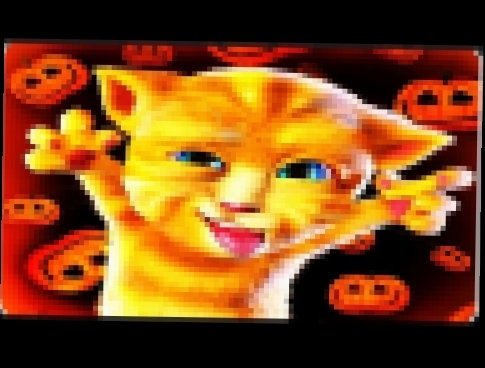 Говорящий рыжий кот Джинджер #11 Открываем пазлы Мультик игра для детей #Мобильные игры 