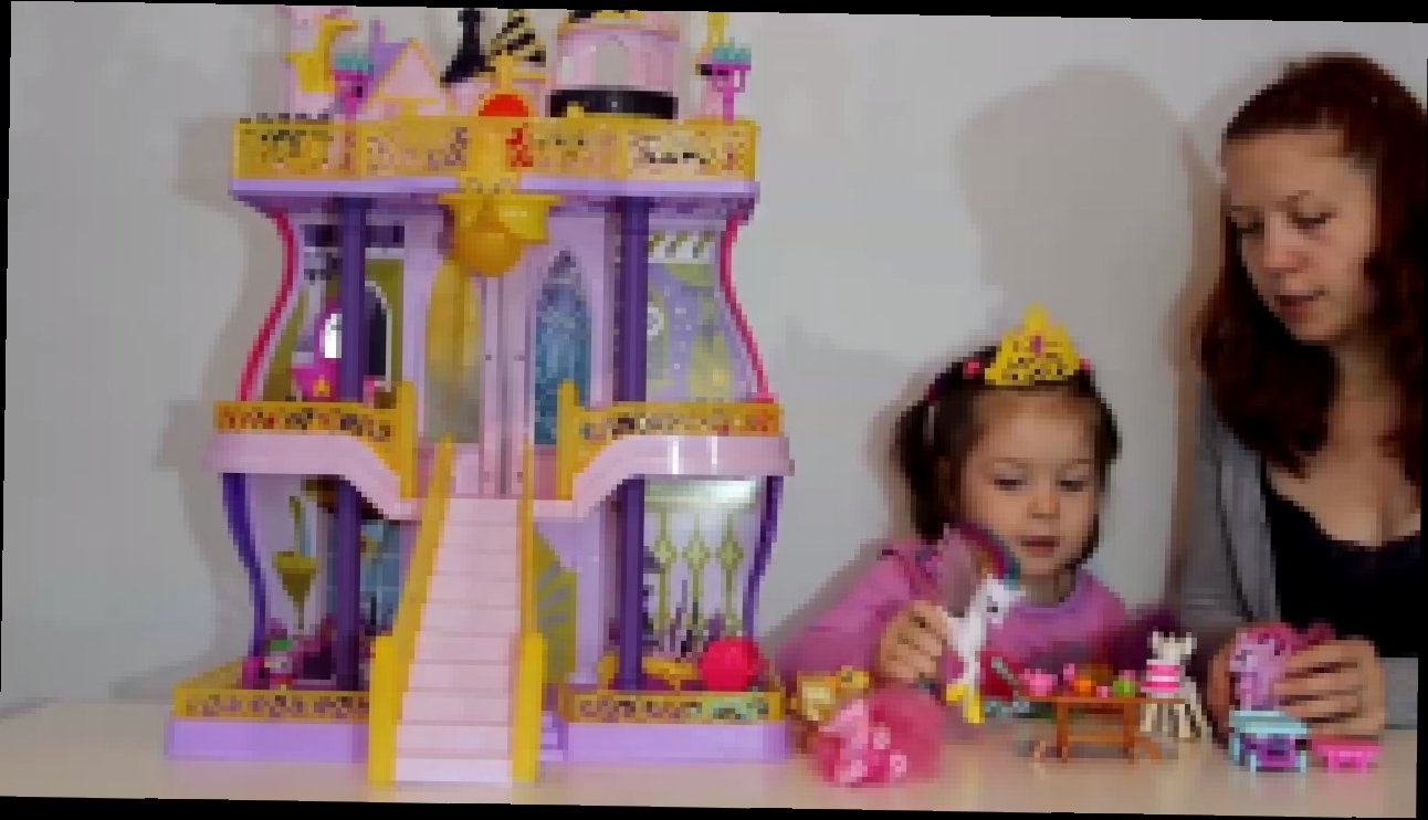 Обзор на замок Кантерлот ☆ My Little Pony ☆ Моя Маленькая Пони на Маша Шоу ☆ Видео для детей 