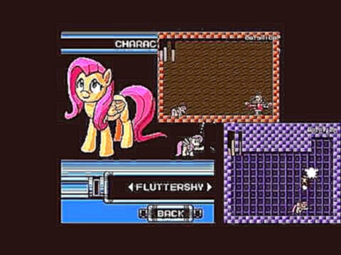 Let's Race: Mega Pony As Fluttershy Challenge Run [no music] 