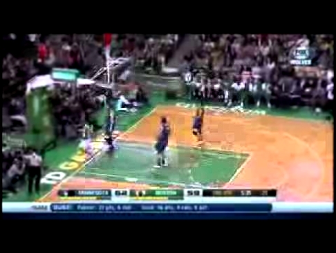FUNNY Nikola Pekovic Fast Break PG  Timberwolves vs Celtics  December 16,2013 14 NBA 