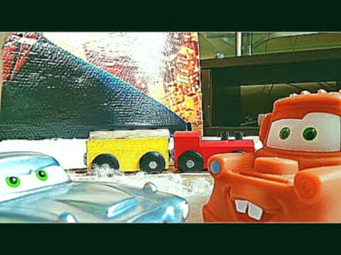 Детское видео про машинки и паровозики. Мультики с игрушками для детей. 