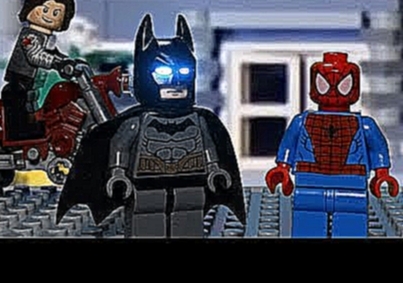 Lego Batman pranks Lego Spider-man Lego Marvel Super Heroes Stop motion 