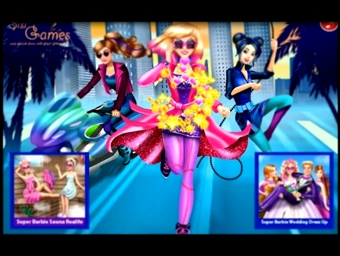 NEW мультик онлайн для девочек—Супер Барби игра одевалка для детей 
