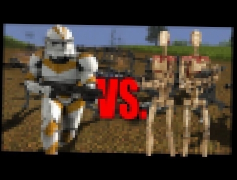 CLONE TROOPERS vs BATTLE DROIDS Who Would Win? 
