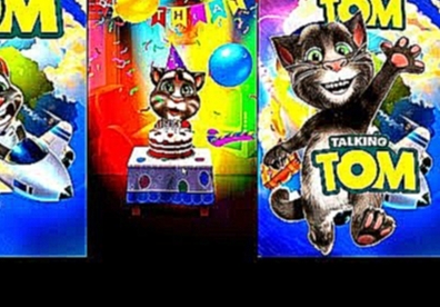 Говорящий Кот Том 2 Мультик Игра на русском для детей Talking Tom Cat Cartoon fun game ChildrenTV 