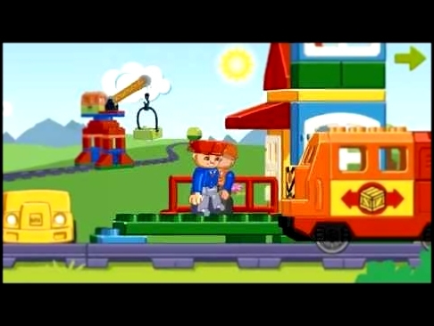 Мультик про паровозик. LEGO мультфильм про паровоз. 