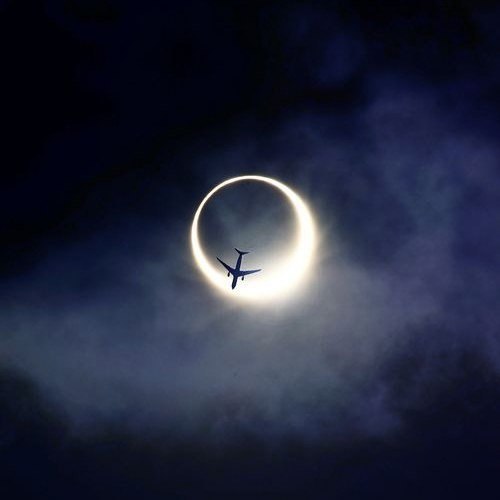 Самолёты фото Луна