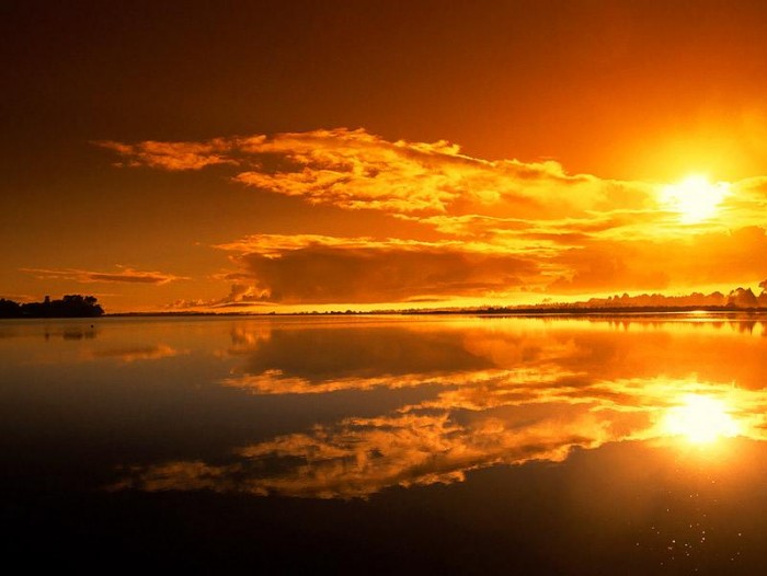 Оранжевое солнце фото Денис Майданов
