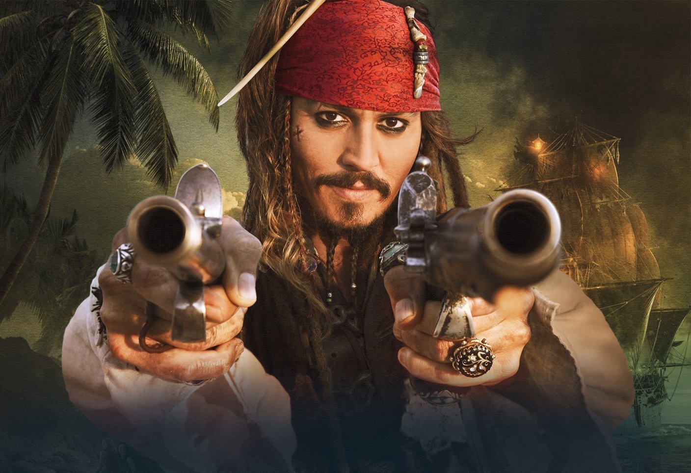 Современная обработка фото OST Пираты Карибского Моря