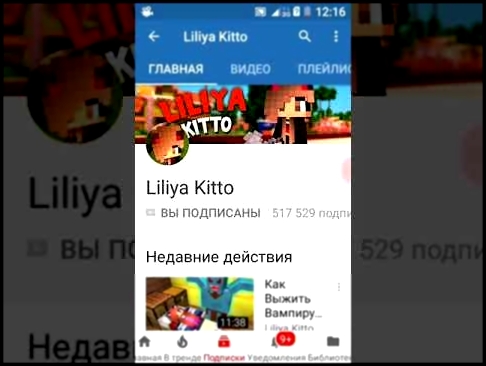 Пиар каналов Liliya Kitto и Kreyk 