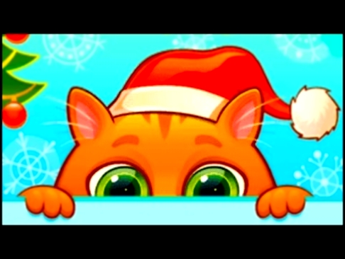 КОТЕНОК БУБУ #44 - НОВОГОДНЕЕ обновление у Виртуального Котика в мультик игре для детей #ПУРУМЧАТА 