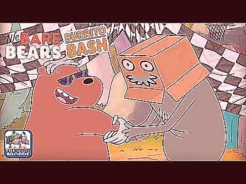 We Bare Bears: Burrito Bash - Race Off with Charlie As Crowbar Jones Cartoon Network Games 