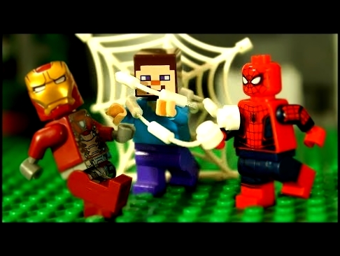 СуперГерои для Детей Человек-Паук: Возвращение Домой LEGO Marvel Super Heroes Мультики Майнкрафт 