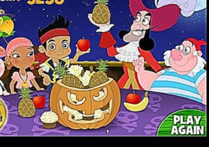 Джейк и пираты Нетландии Хэллоуин. Капитан Крюк и пираты. Собираем тыквы на хеллоуин. Детская игра. 