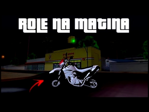 Музыкальный видеоклип GTA SA ANDROID: MOTOVLOG - O ROLE QUE EU QUASE MORRI, DANDO GRAU COM PÉ NO BANCO  
