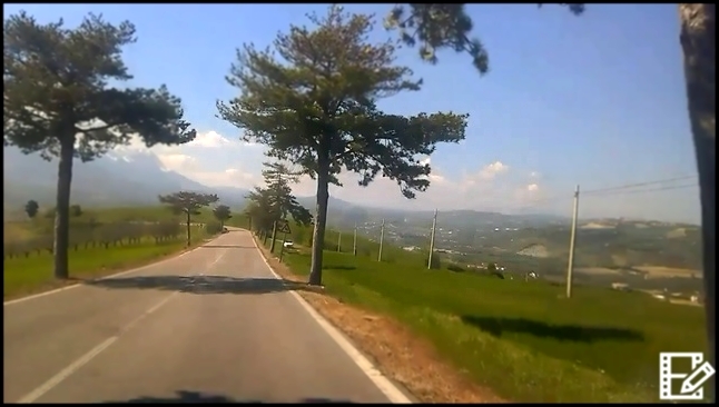 provincia Pescara drive car Abruzzo countryside hills mobile photography italia landscape  