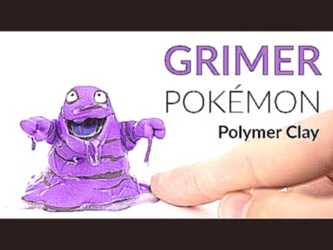 Grimer Pokemon – Polymer Clay Tutorial 