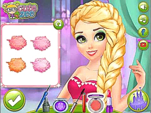 Мультик игра Принцессы Диснея: Рапунцель и Белоснежка модницы Princesses Fashion Hunters 