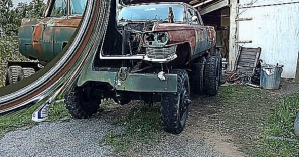 ШЕСТИКОЛЕСНЫЙ монстр Cadillac Deuce DeVille 1964 года своими руками 