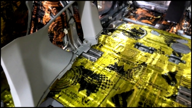 Музыкальный видеоклип Доработка, переделка уже сделанной шумоизоляции, в салоне автомобиля Мицубиси Аутлендер 