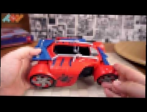 Обзор NERF машины человека-паука Spider-Man Nerf car 