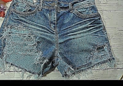 Музыкальный видеоклип DIY: как обрезать джинсы под шорты / How To Draw Shorts / рваные джинсы 