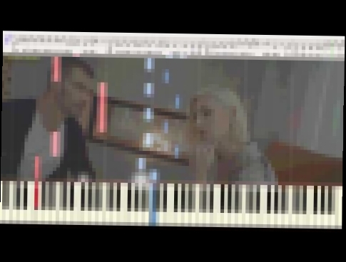 Музыкальный видеоклип Драмы больше нет - Гагарина Полина (Ноты и Видеоурок для фортепиано) (piano cover) 