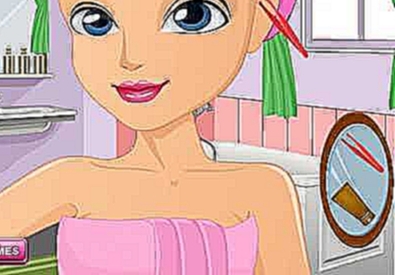 NEW Игры для детей—Disney Принцесса барби без косметики—мультик для девочек 