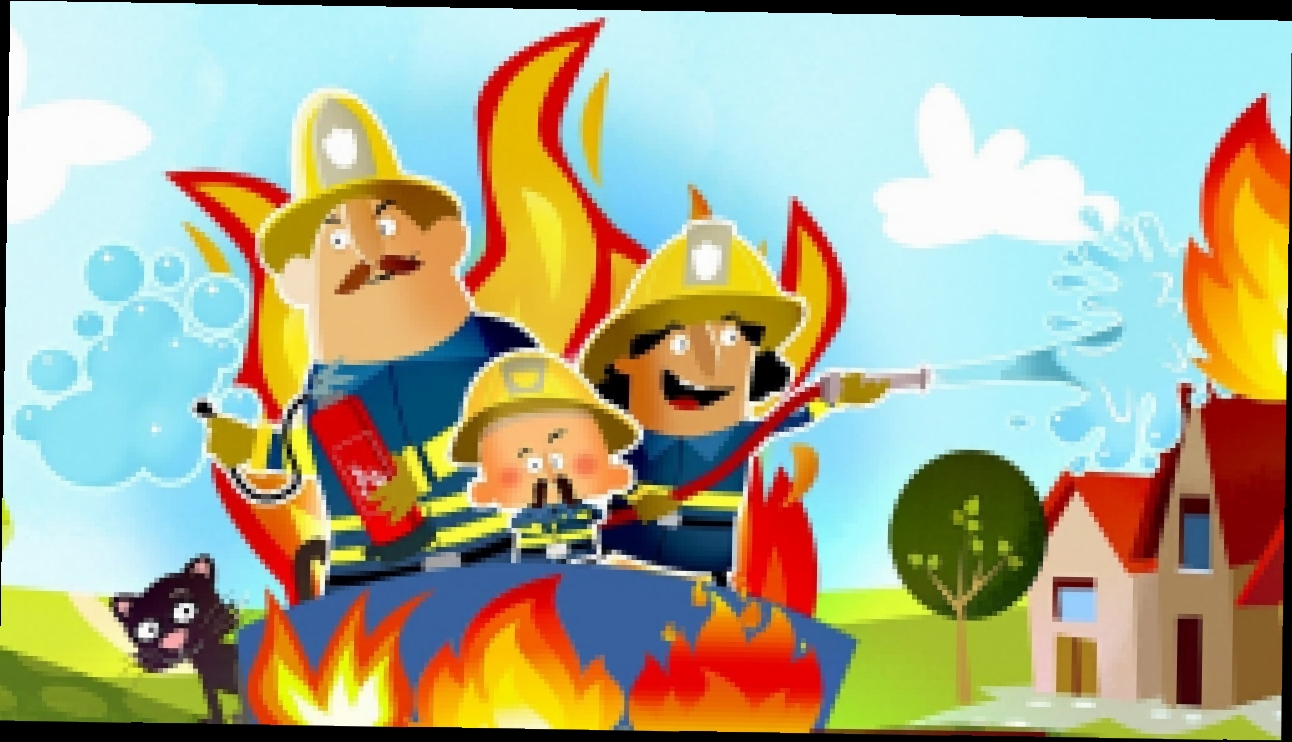 Маленькие Пожарные и их станция. Пожарная Машина. Мультик про Пожарных для мальчиков. Firefighters 