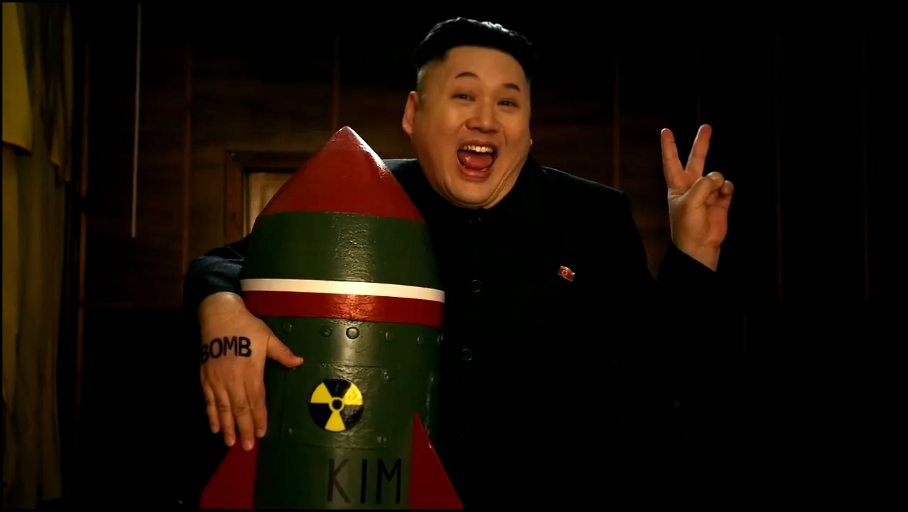 Музыкальный видеоклип LITTLE BIG - LollyBomb веселый юмористический клип о сексуальных связях Ким Чен Ына с ядерной бомбой 