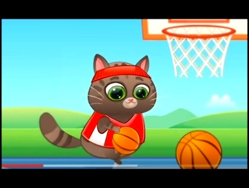 Котенок Бубу # 3.  Мультик - Бубу играет в баскетбол  #ОСТРОВОК KIDS 