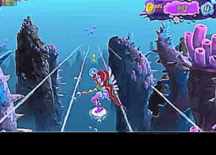 Винкс Подводное приключение новая серия Лейла серфер игра как мультик для детей Winx club 