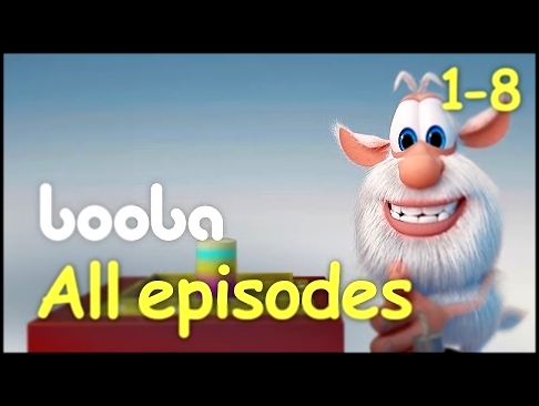 Booba Animated shorts compilation Episodes 8-1 funny cartoons буба KEDOO Animations 4 kids 