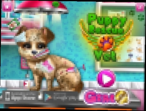 NEW мультики для девочек про принцесс—Забота о питомце—Игры для детей/ Puppy Rescue Vet 