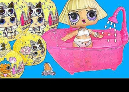 САЛОН КРАСОТЫ ДЛЯ КУКОЛ #ЛОЛ 3 СЕРИЯ 2 ВОЛНА LOL Baby Dolls  Играем в #Игрушки с My Toys Pink 