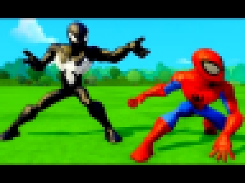 Человек Паук Мультик игра и Черный Человек Паук Гонки Тачки Машинки Дисней SpiderMan Disney 