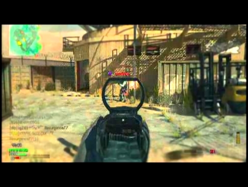 Музыкальный видеоклип Call of Duty: MW3 - Post Patch M16 (41-6 on Dome) 