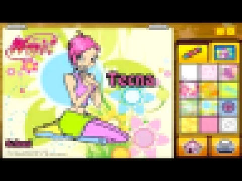 Winx Винкс - лучшая игра для девочек 4 игры подряд 