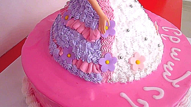 ТОРТ БАРБИ ბარბის ტორტი Barbie Cake 