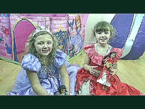 Disney Princesa e   Princesinha Sofia resgata Elena de Avalor do Amuleto Gigante 