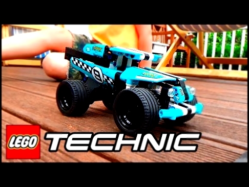 Машинки Игрушки Лего Мультик про машинки Гоночный Джип Пикап Lego Technic 42058 Обзор для детей 