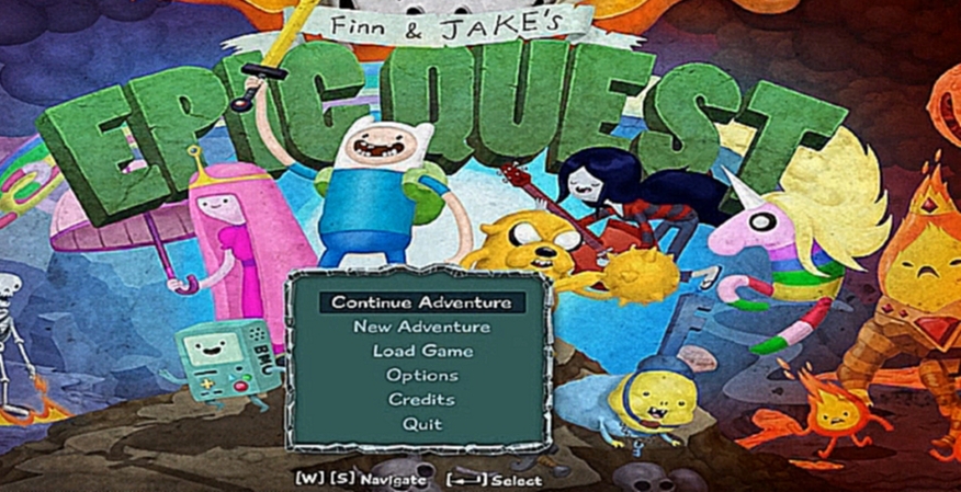 Finn and Jake's Epic Quest Adventure Time - The Grasslands 1-1 