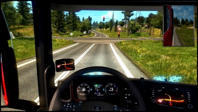 Euro Truck Simulator 2 "Вот так надо поворачивать" 