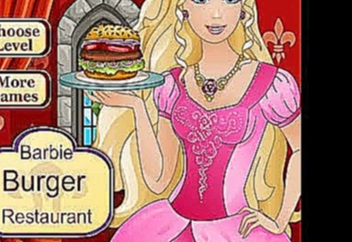 Мультик игра Барби: Ресторан бургеров Barbie Burger Restaurant 