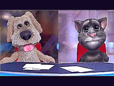 Говорящая Кошка и собака Детский игровой мультик для детей!  Talking cat talking dog 