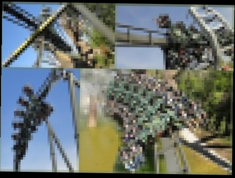 Аттракцион Раптор парк Гардалэнд Attraction Raptor Gardaland 