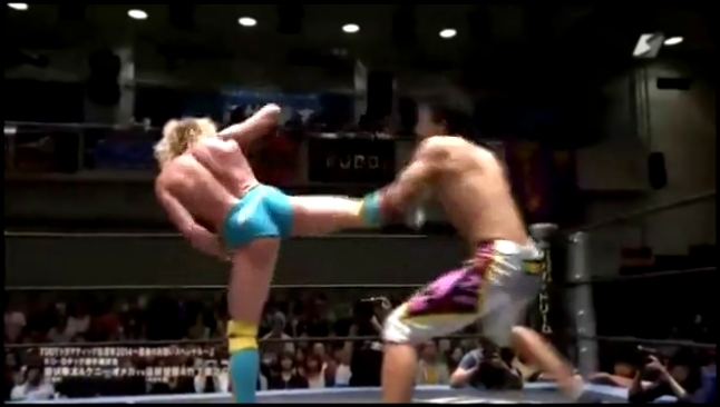 Kota Ibushi & Kenny Omega vs Tetsuya Endo & Konosuke Takeshita DDT 9.28.14 