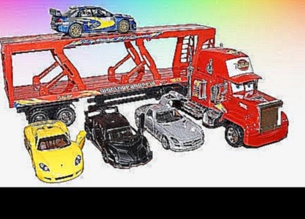 ТЯГАЧ МАК И ТАЧКИ. Мультики Про Машинки - Автовоз | Mack Truck Disney Cars & Super Cars 